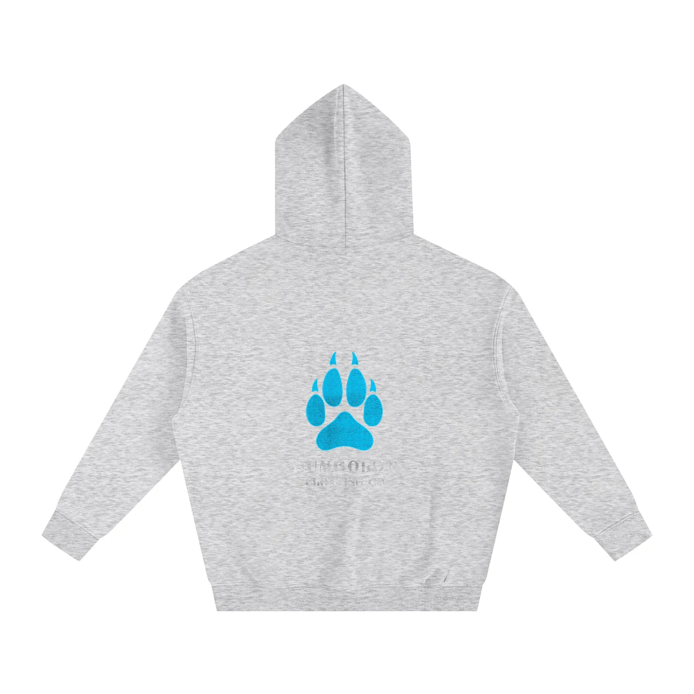 White Wolf Oversized Fleeced Pullover Hoodie - CUSTOM ORDER
