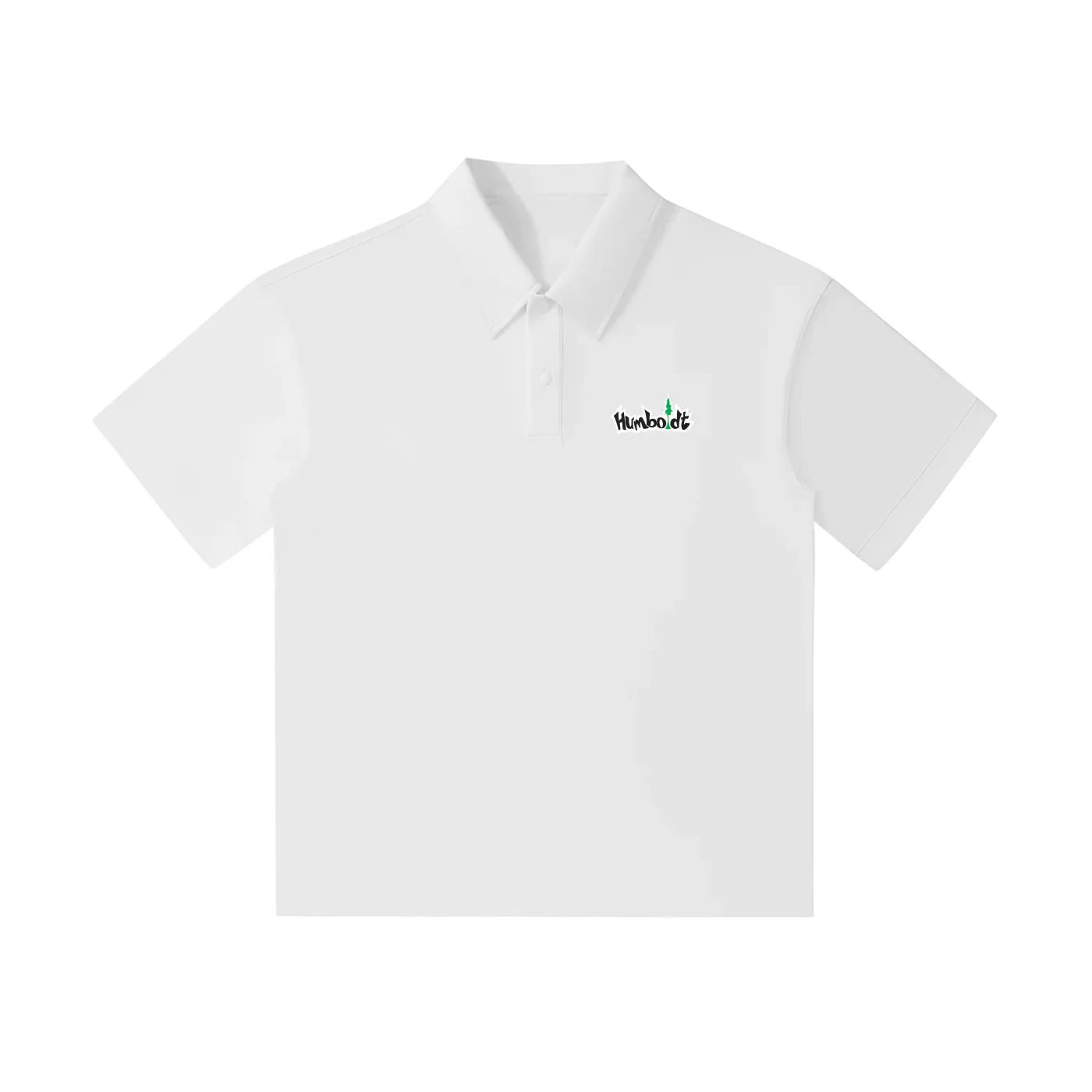Treelogo Drop Shoulder Short-Sleeve Polo Tshirt - CUSTOM ORDER