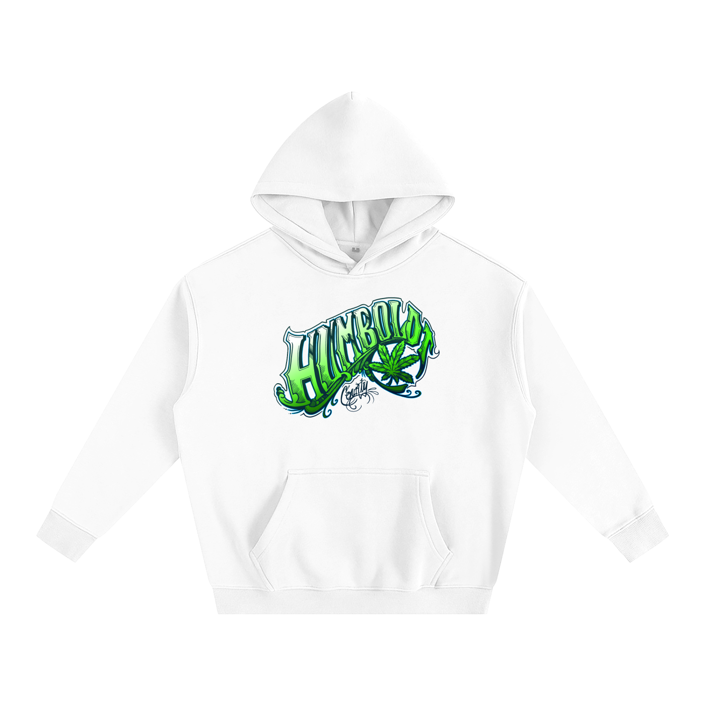 Humboldt Cannabis Oversize Fleeced Hoodie-CUSTOM ORDER