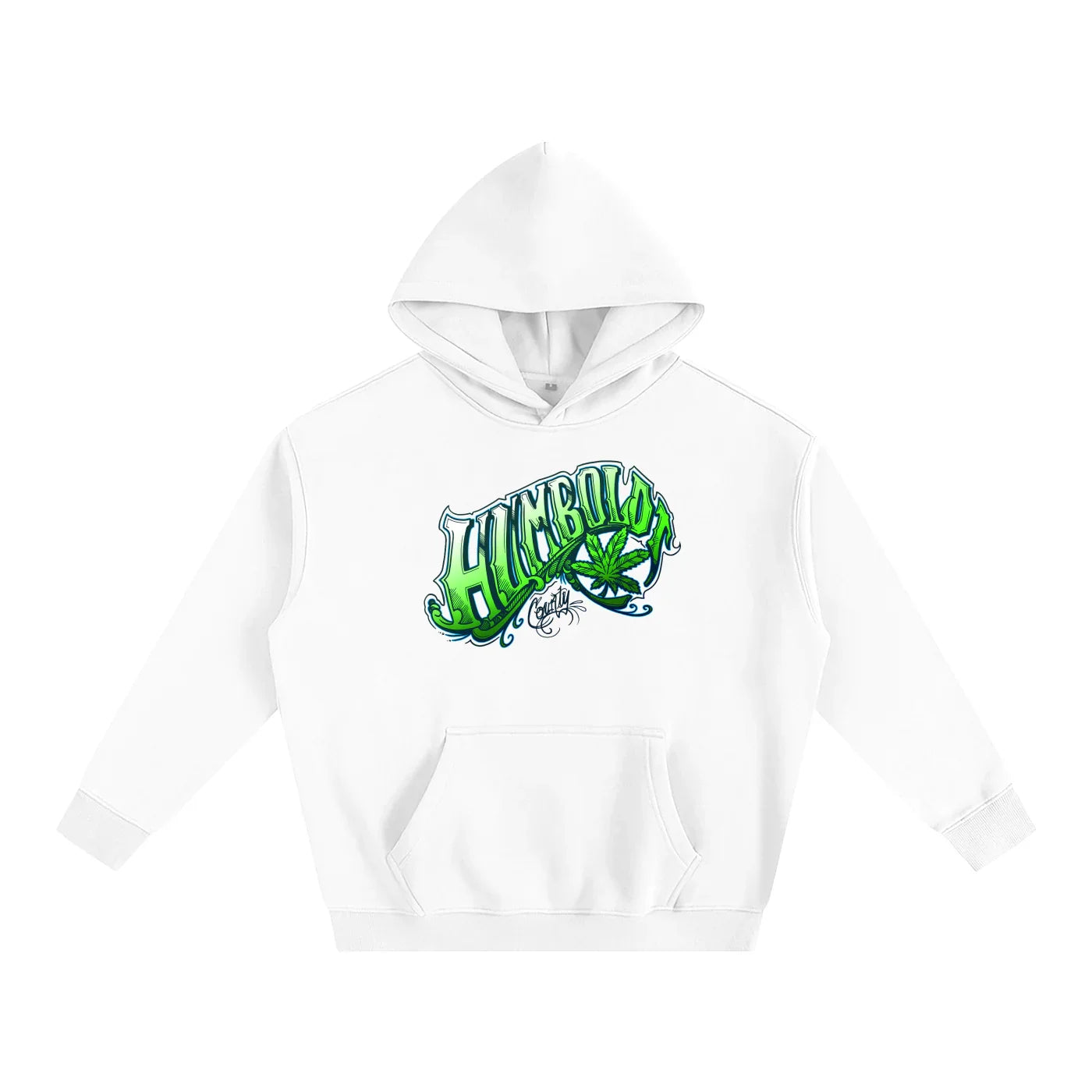 Humboldt Cannabis Oversize Fleeced Pullover Hoodie - CUSTOM ORDER