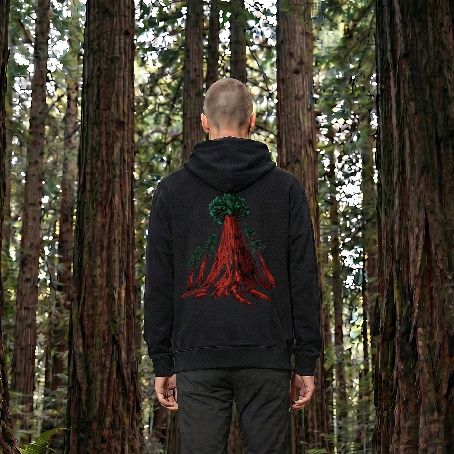 Big Trees Pullover Hoodie-CUSTOM ORDER