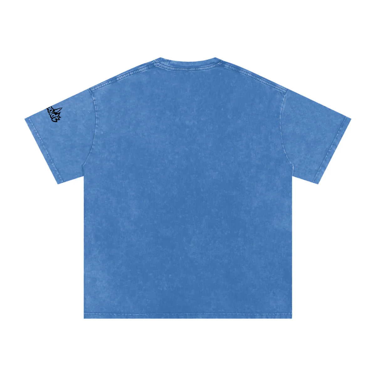 Highway 36 Snow Washed Oversized Cotton TShirt Black Ink Colorway - CUSTOM ORDER