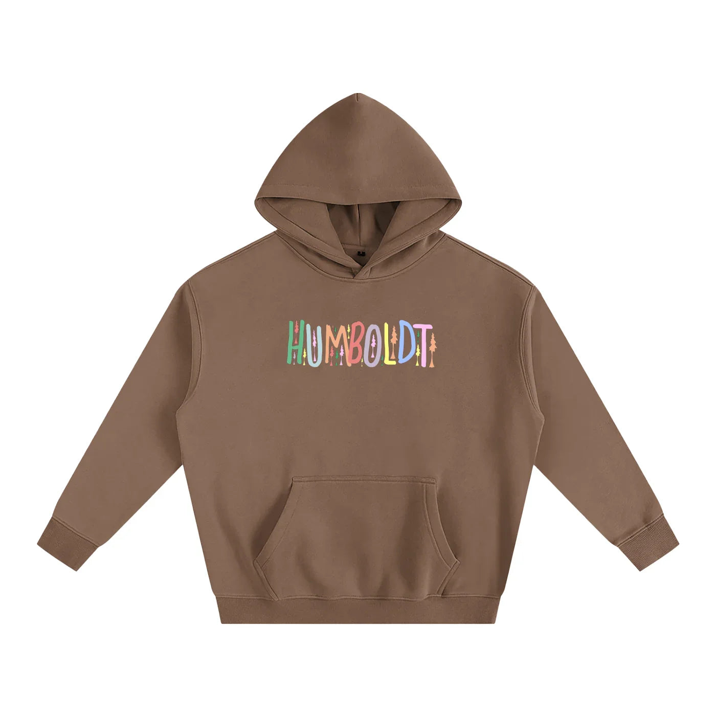 Fun With Color Oversized Fleeced Pullover Hoodie - CUSTOM ORDER