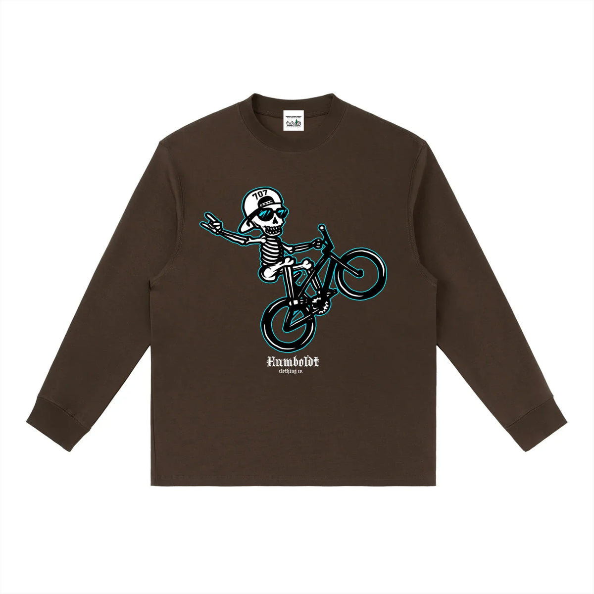 BMX Rider Essential Crewneck Long-Sleeve TShirt - CUSTOM ORDER