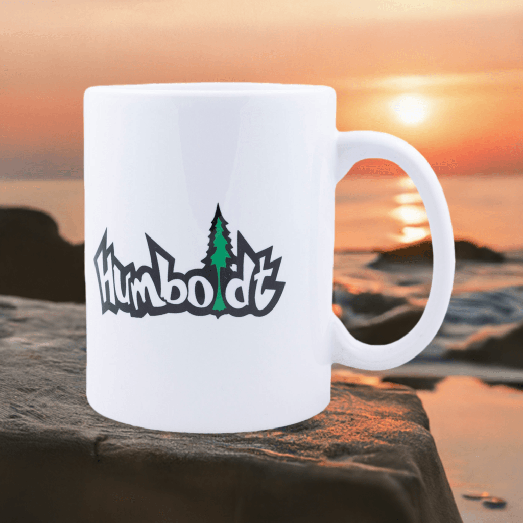 11oz Treelogo White Ceramic Mug