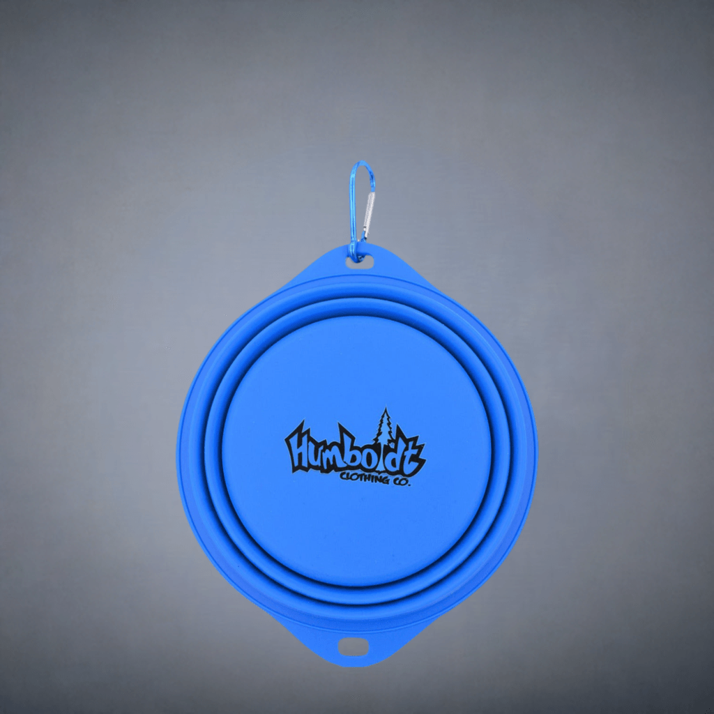 Humboldt Silicone Dog Bowl Blue