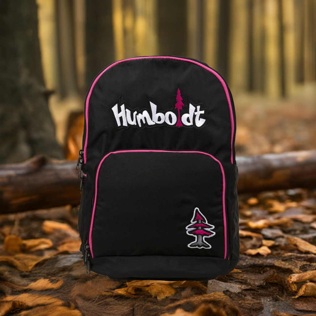 Humboldt Treelogo Backpack Black-Pink
