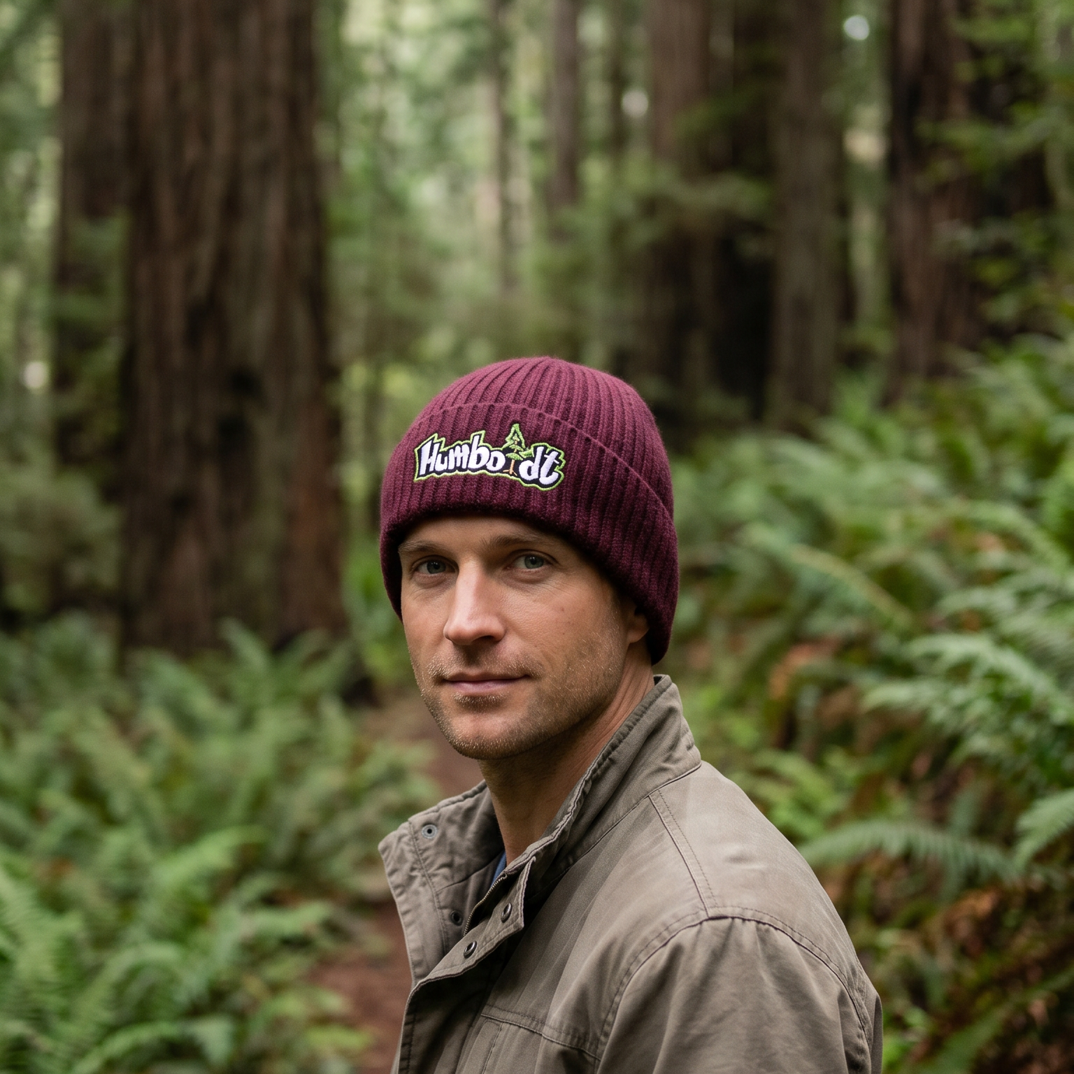 NewStyle TL Cable Foldup Beanie Maroon