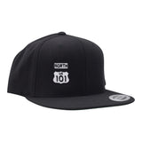 FB 101 North Premium Classic Snap Hat Black