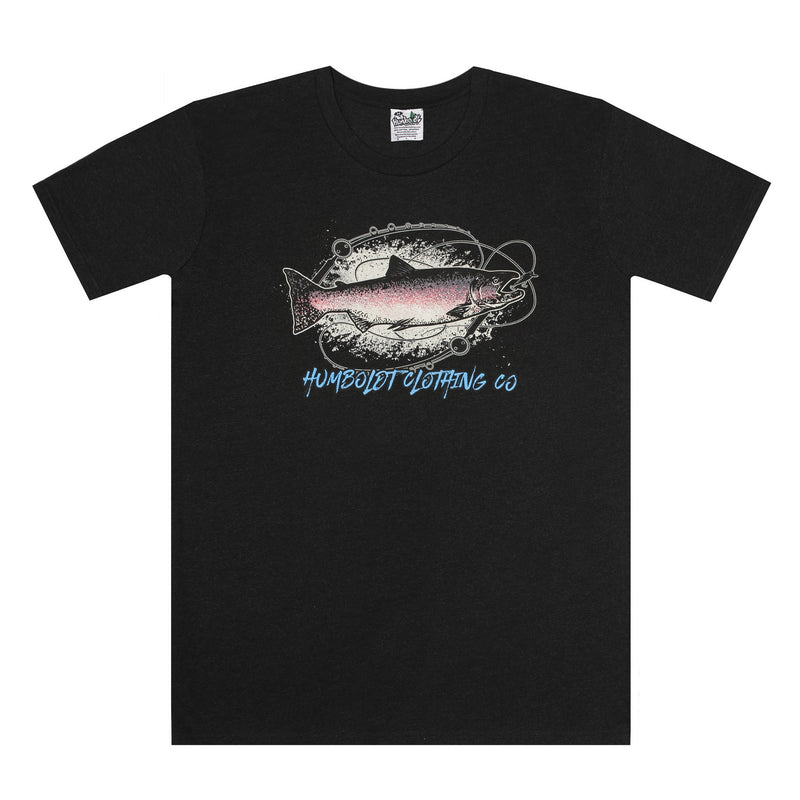 Salmon Run Tshirt Black