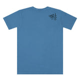 Inked Paradise Dyed Tshirt Regatta Blue