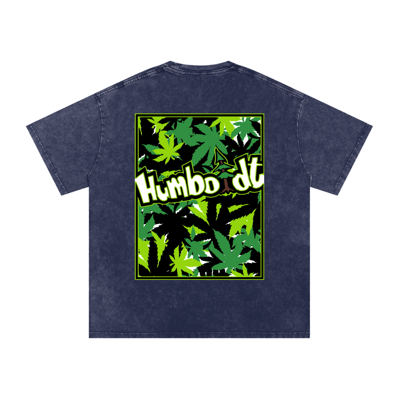 Aloha Humboldt Snow Washed Oversized Cotton TShirt - CUSTOM ORDER