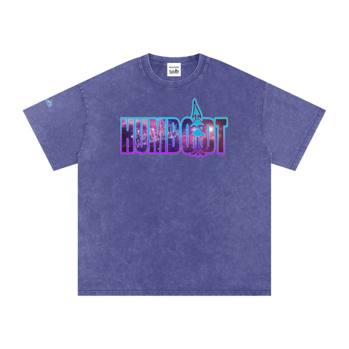 Spaced Out Snow Washed Oversized Cotton TShirt - CUSTOM ORDER
