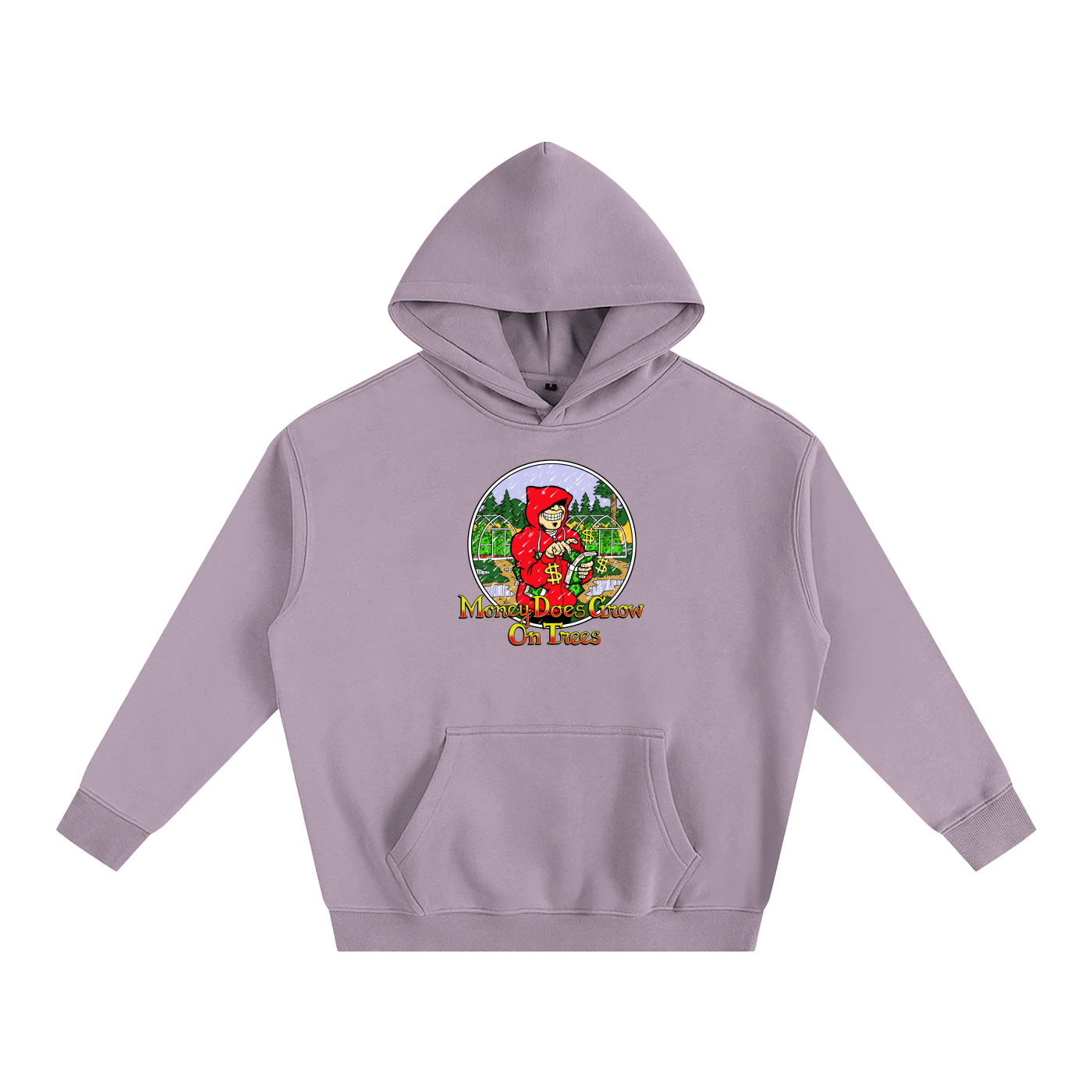 Money Trees Oversize Fleeced Hoodie-CUSTOM ORDER