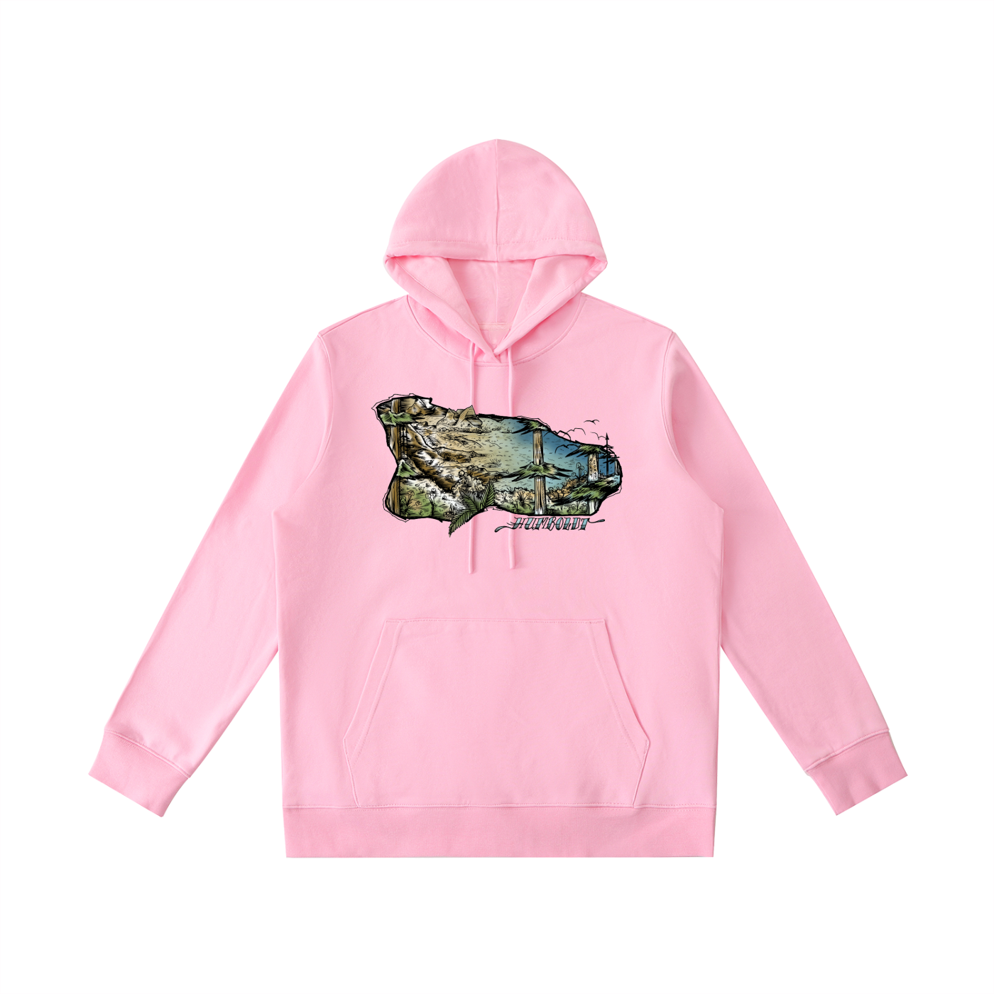 Redwoods to The Sea Essential Oversized Hoodie-CUSTOM ORDER