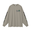 Collegiate Oversized Unisex Long Sleeve Tshirt - CUSTOM ORDER