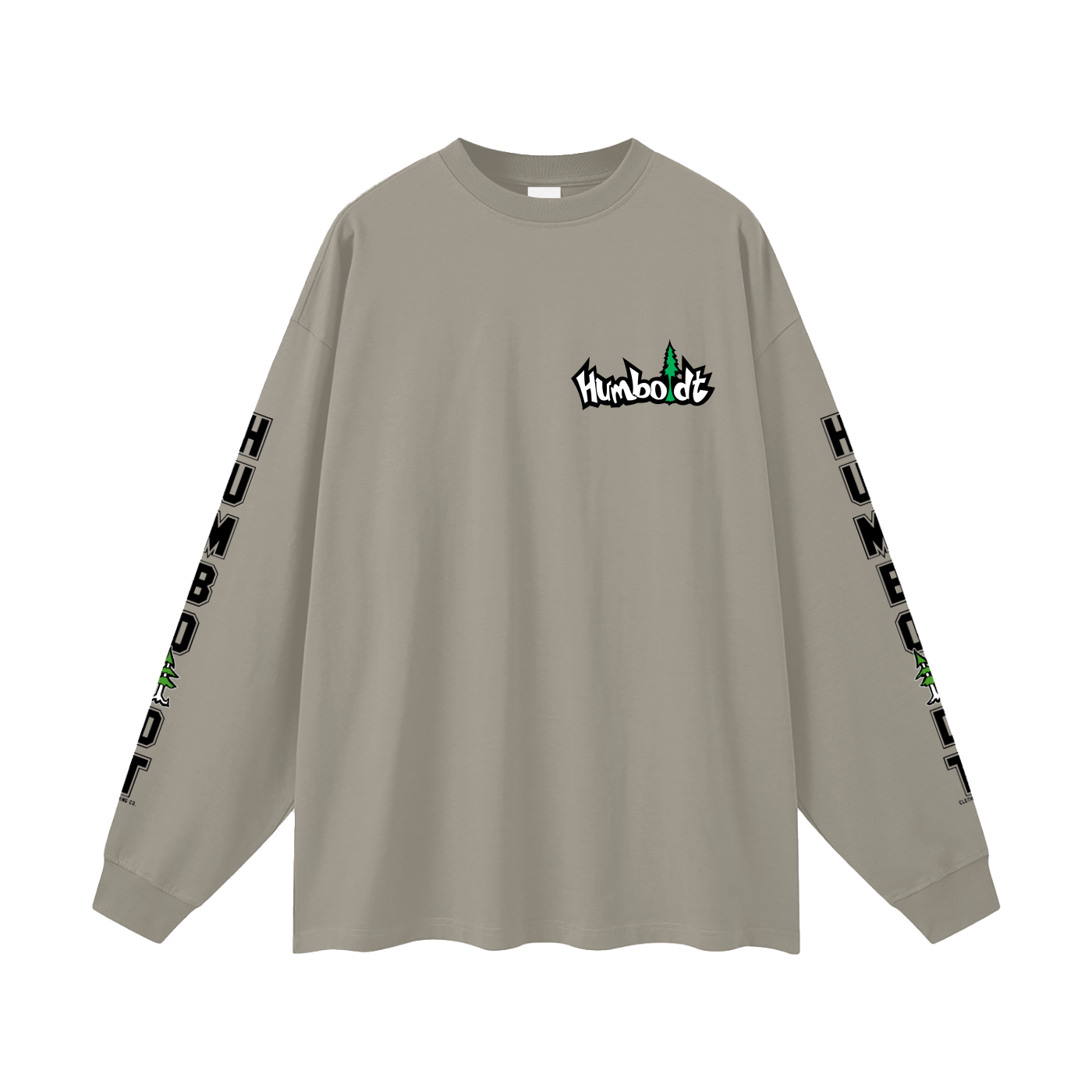 Collegiate Oversized Unisex Long Sleeve Tshirt - CUSTOM ORDER