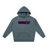 Humboldt Blockstyle Oversize Fleeced Pullover Hoodie Hot Pink Colorway - CUSTOM ORDER