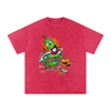 Woody Red Eyes Snow Washed Oversized Cotton TShirt - CUSTOM ORDER