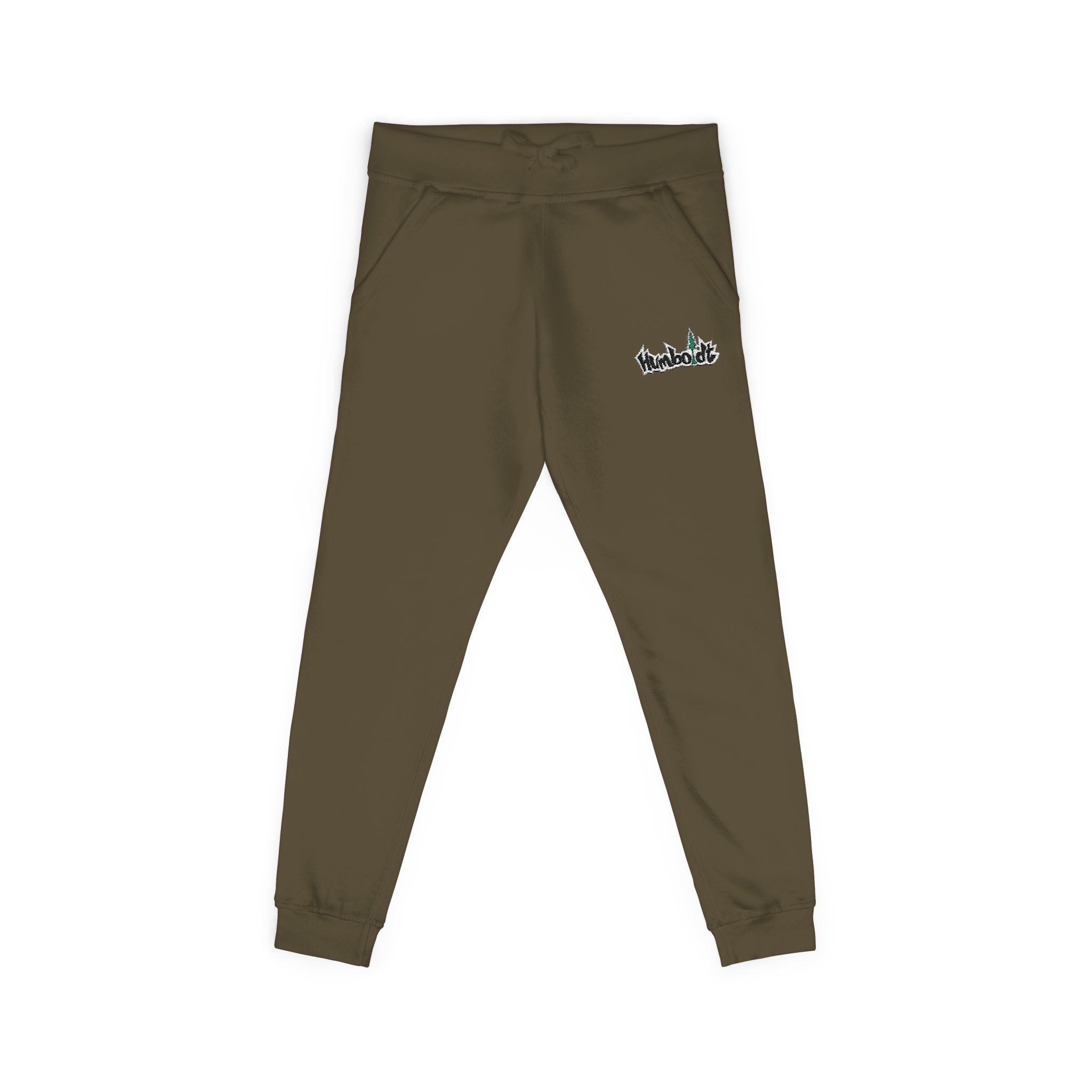 Treelogo Outline Embroidered Unisex Fleece Sweatpants
