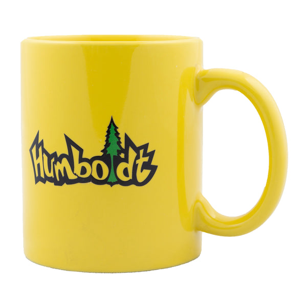 11oz Treelogo Ceramic Mug Yellow
