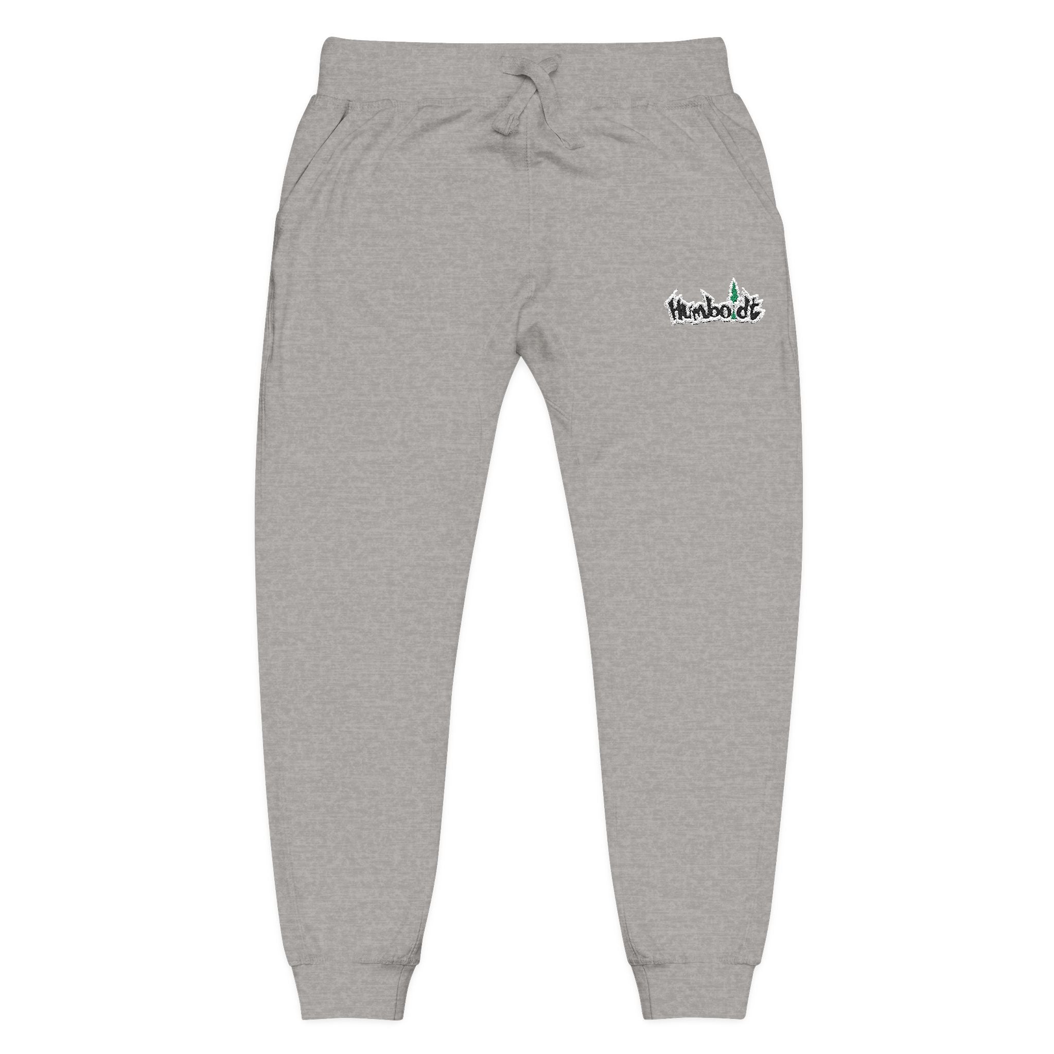 Treelogo Outline Embroidered Unisex Fleece Sweatpants