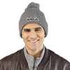 Treelogo Outline Pom Foldup Beanie