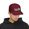 Treelogo Outline Trucker Richardson 112 Snap Hat-Wht outline