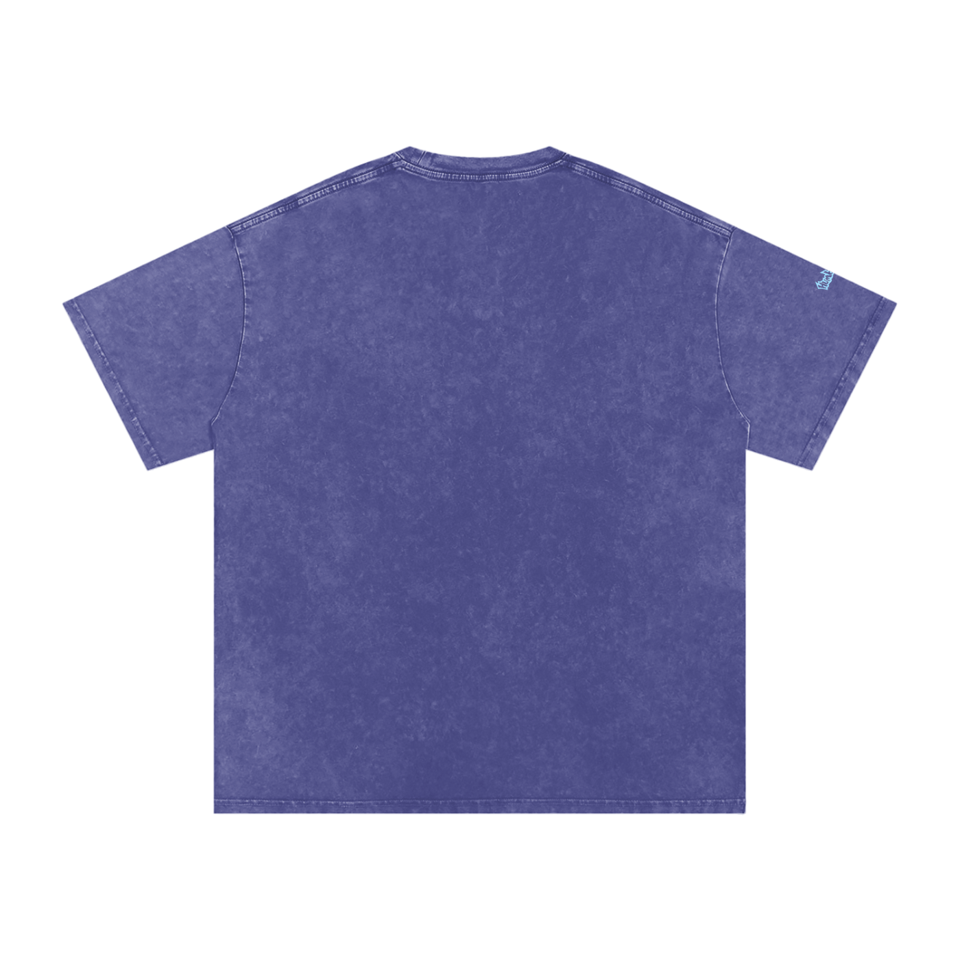 Spaced Out Snow Washed Oversized Cotton TShirt - CUSTOM ORDER