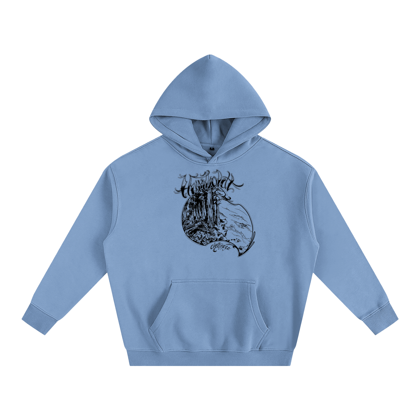 Inked Paradise Oversize Fleeced Hoodie-CUSTOM ORDER