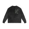 Cali High Life Acid Wash Oversize Long Sleeve TShirt - CUSTOM ORDER