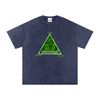 Emerald Triangle Snow Washed Oversized Cotton Tshirt-CUSTOM ORDER
