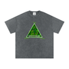 Emerald Triangle Snow Washed Oversized Cotton Tshirt-CUSTOM ORDER