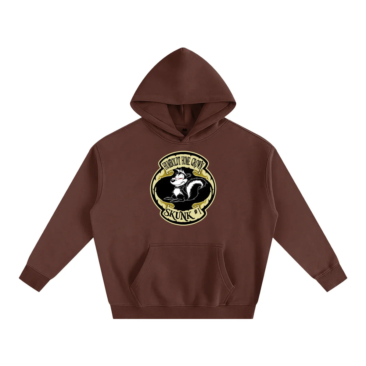 Skunk #1 Oversized Fleeced Pullover Hoodie - CUSTOM ORDER