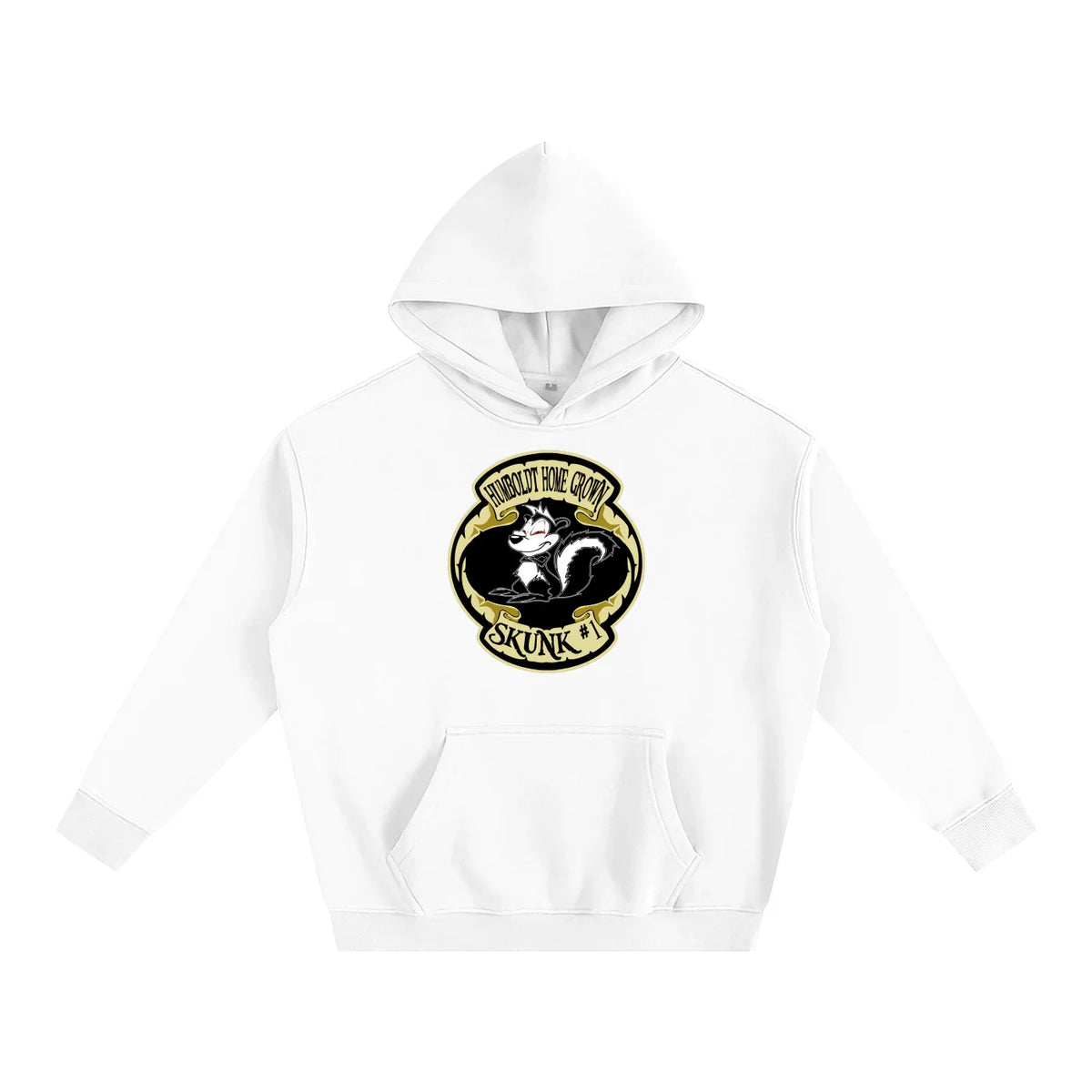 Skunk #1 Oversized Fleeced Pullover Hoodie - CUSTOM ORDER