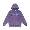 Spaced Out Snow Washed Loose Cotton Hoodie-CUSTOM ORDER