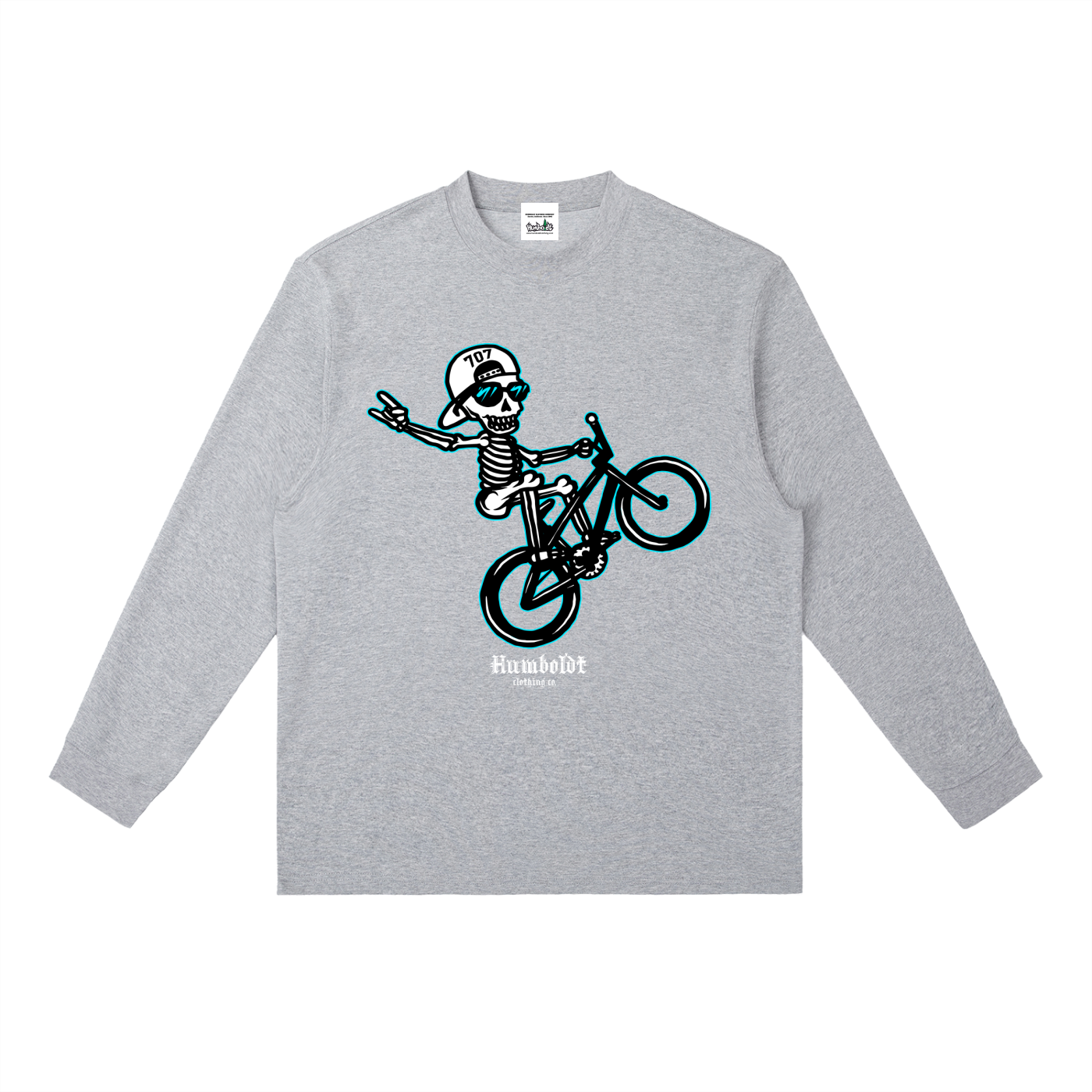 BMX Rider Essential Crewneck Long-Sleeve TShirt - CUSTOM ORDER