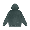 Hearts and Dagger Snow Washed Loose Cotton Pullover Hoodie - CUSTOM ORDER