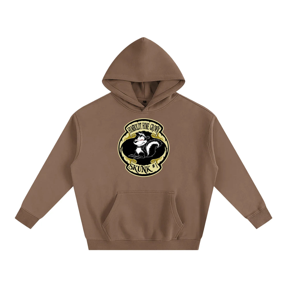 Skunk #1 Oversized Fleeced Pullover Hoodie - CUSTOM ORDER