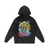Bigfoot Surfin Snow Washed Loose Cotton Hoodie-CUSTOM ORDER