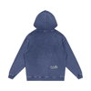 Hearts and Dagger Snow Washed Loose Cotton Pullover Hoodie - CUSTOM ORDER