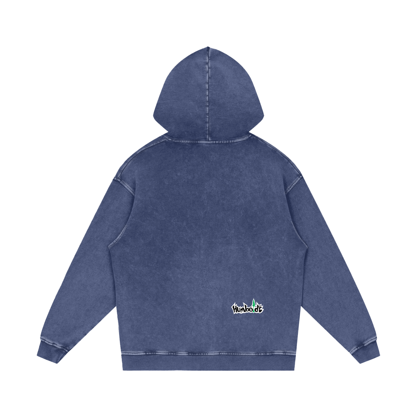 Hearts and Dagger Snow Washed Loose Cotton Pullover Hoodie - CUSTOM ORDER