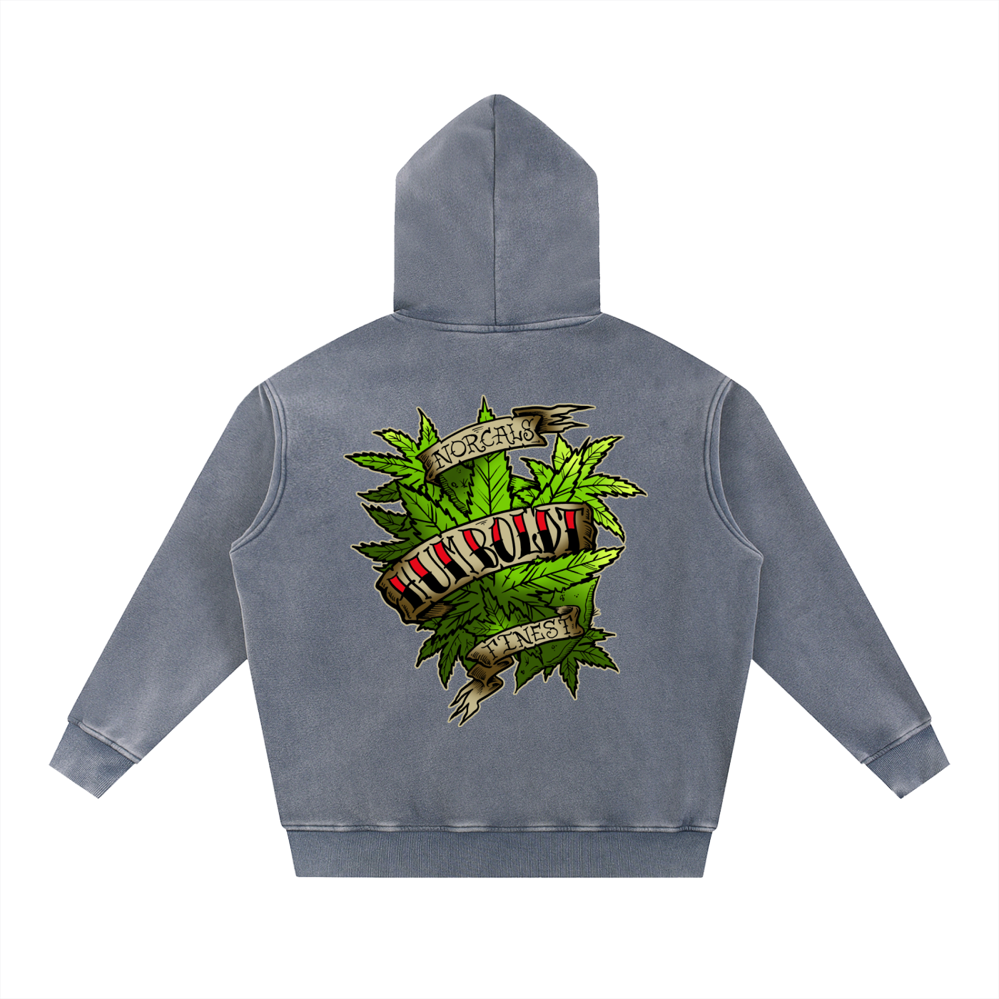 Norcals Finest Snow Wash Fleece Oversize Hoodie-CUSTOM ORDER