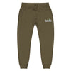 Treelogo Outline Embroidered Unisex Fleece Sweatpants