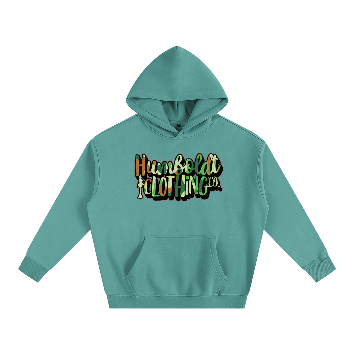 Chromatic Camo Oversize Fleeced Hoodie-CUSTOM ORDER