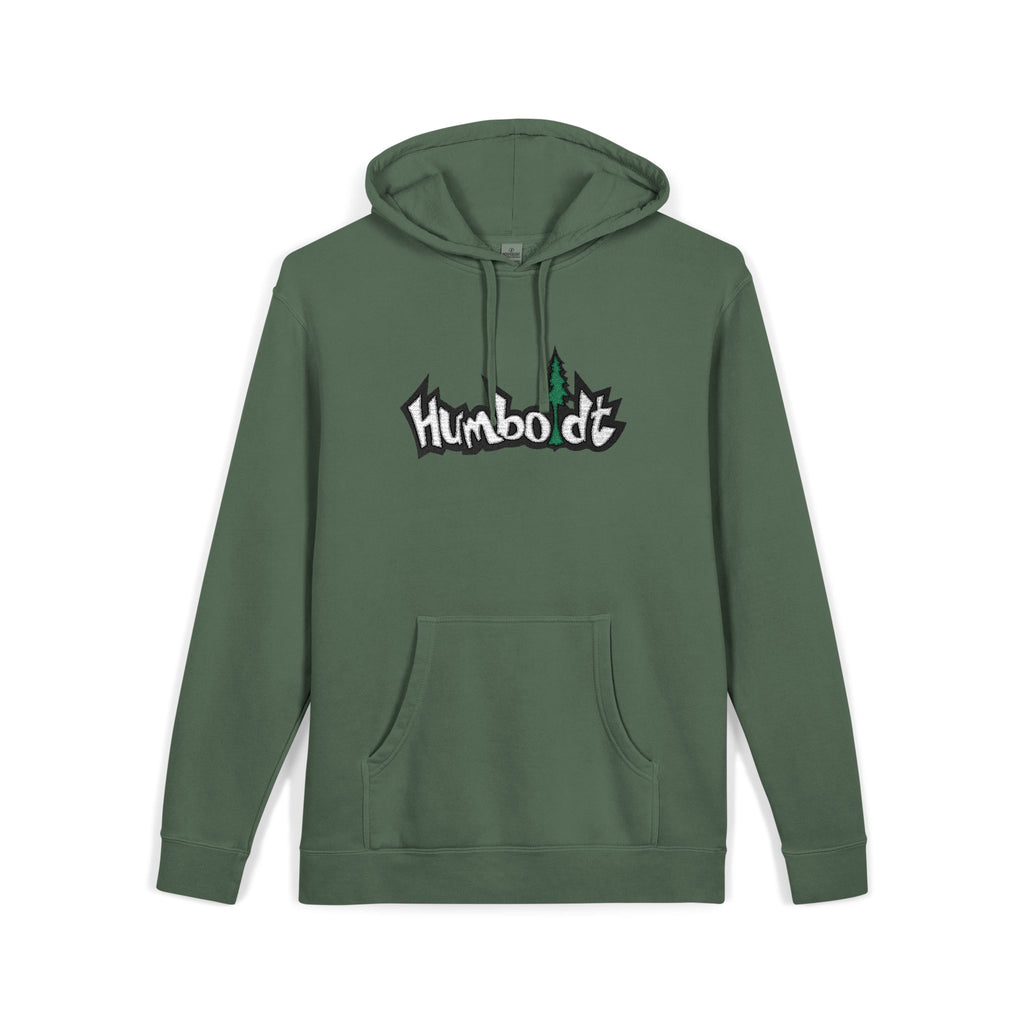 Big Treelogo Pigment Dyed Pullover Hoodie
