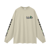 Collegiate Oversized Unisex Long Sleeve Tshirt - CUSTOM ORDER