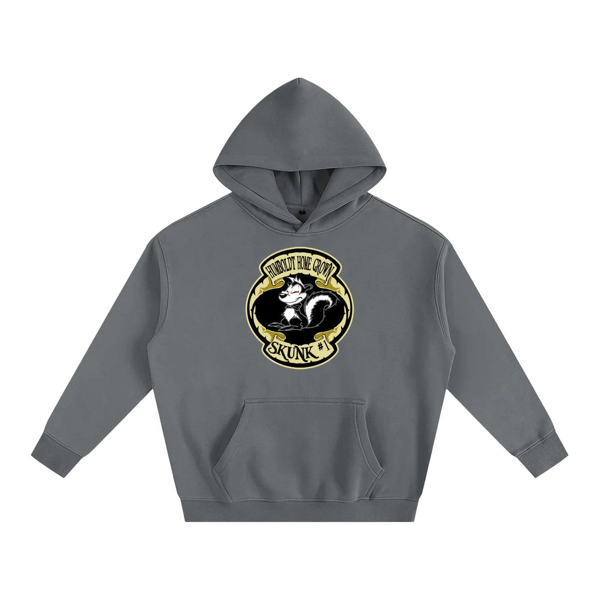 Skunk #1 Oversized Fleeced Pullover Hoodie - CUSTOM ORDER