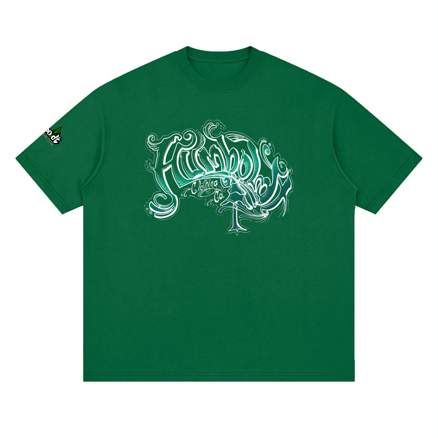 Scrolly Streetwear Loose Drop Shoulder TShirt - CUSTOM ORDER