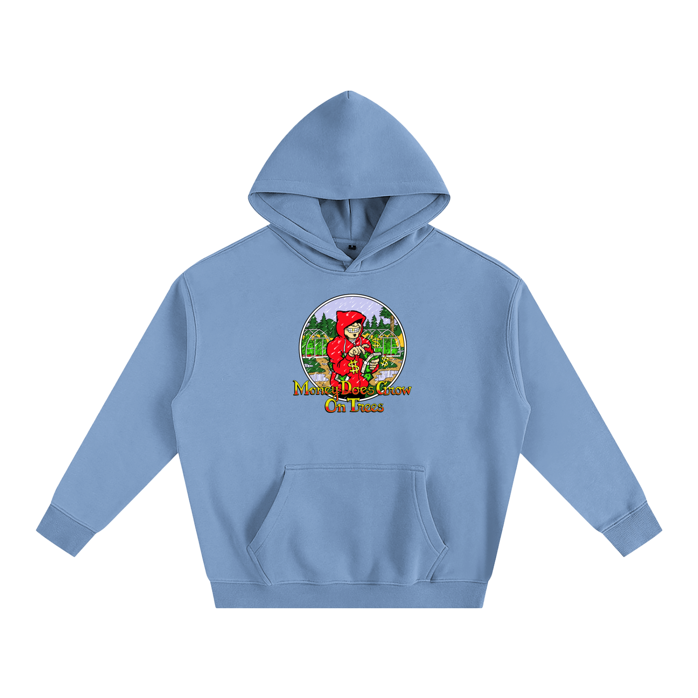 Money Trees Oversize Fleeced Hoodie-CUSTOM ORDER